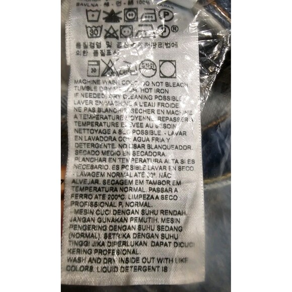 Levi's Men's 501 Original Fit Jeans Straight Leg Button Fly 100% Cotton W36 X 34 - Picture 10 of 13